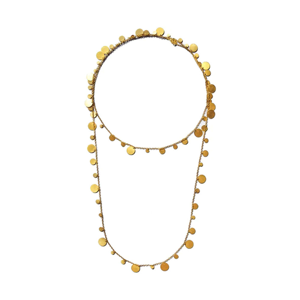 Marie-Hélène De Taillac - 22k Yellow Gold Irregular Sequin
