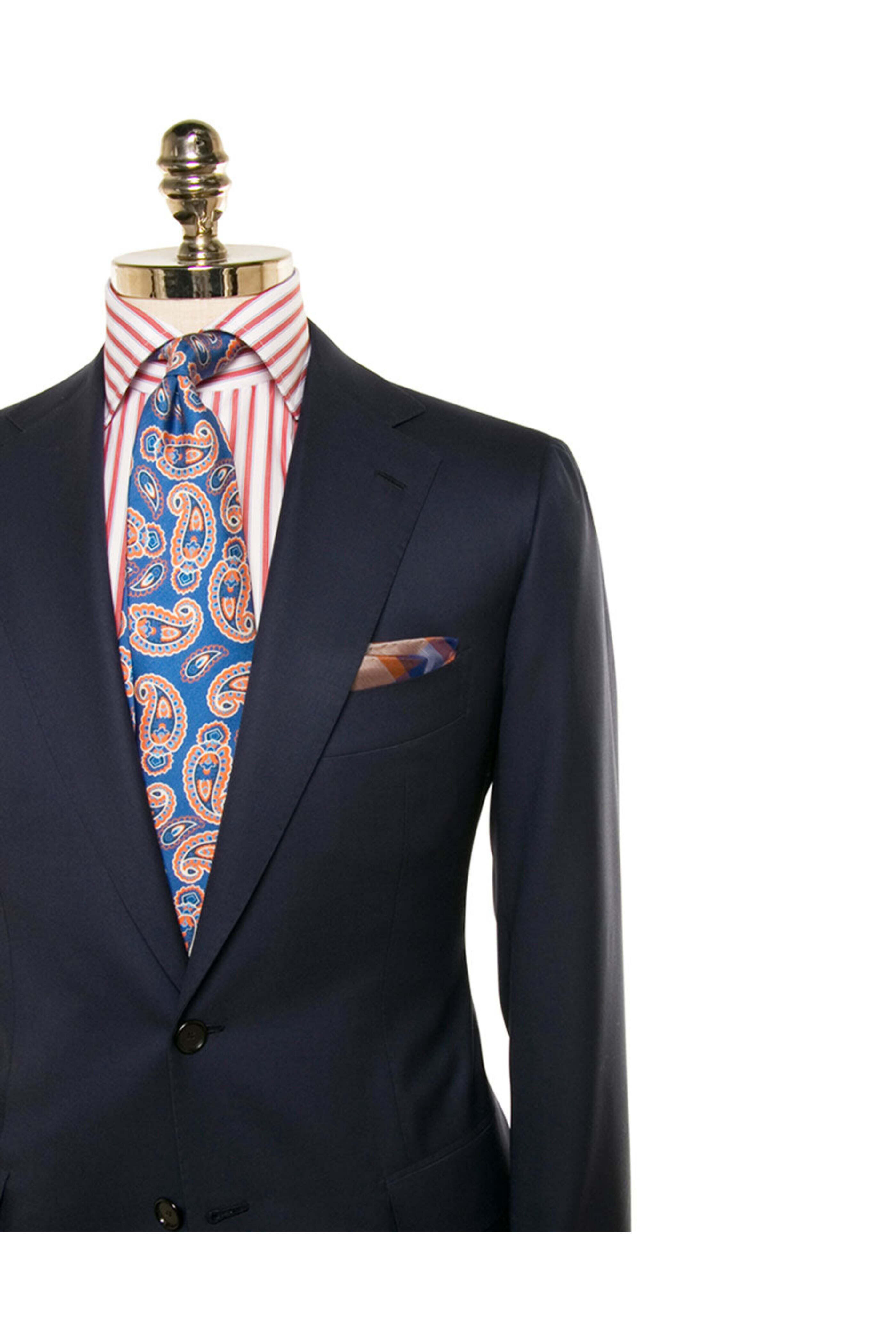 Cesare Attolini - Navy Solid Suit