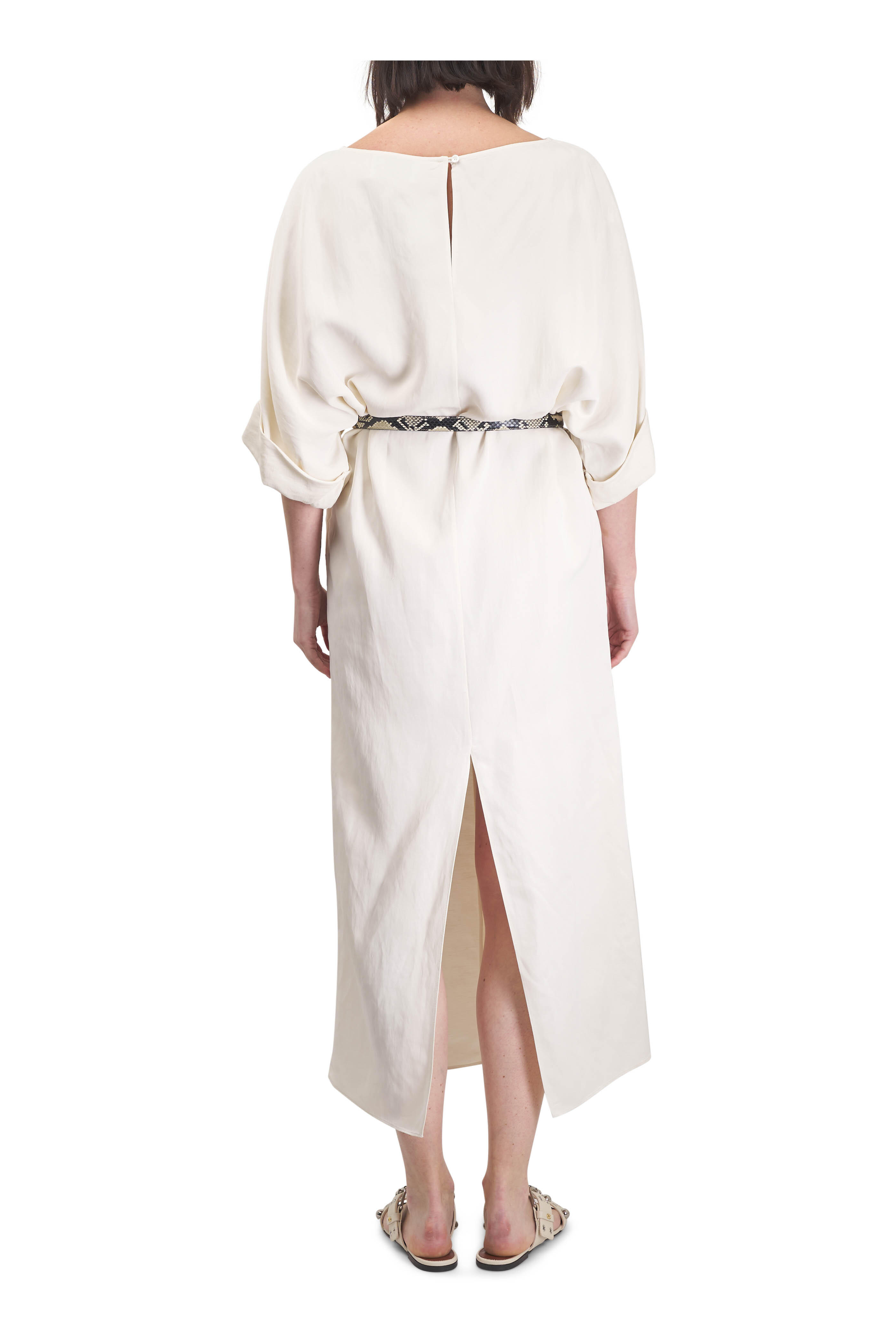 Khaite - Lucca Natural Leather Belt, 25mm