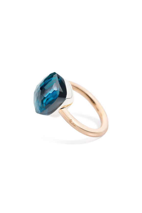 Pomellato - Nudo Maxi London Blue Topaz Ring