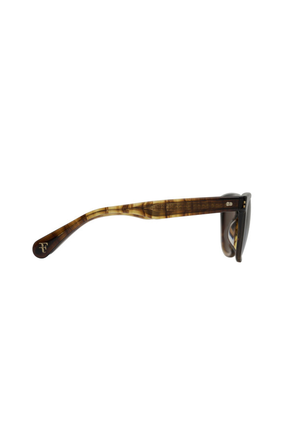 Oliver Peoples R-3 Cortado G-15 Polar Sunglasses - view 3
