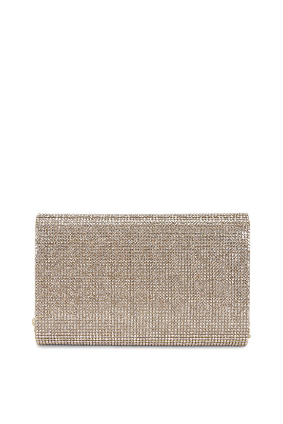 Judith Leiber Couture - Fizzy Champagne Crystal Chain Clutch