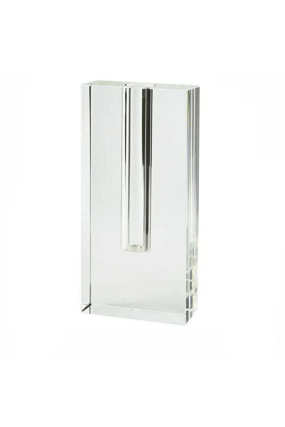 Tizo Tall Crystal Rectangle Vase - view 1