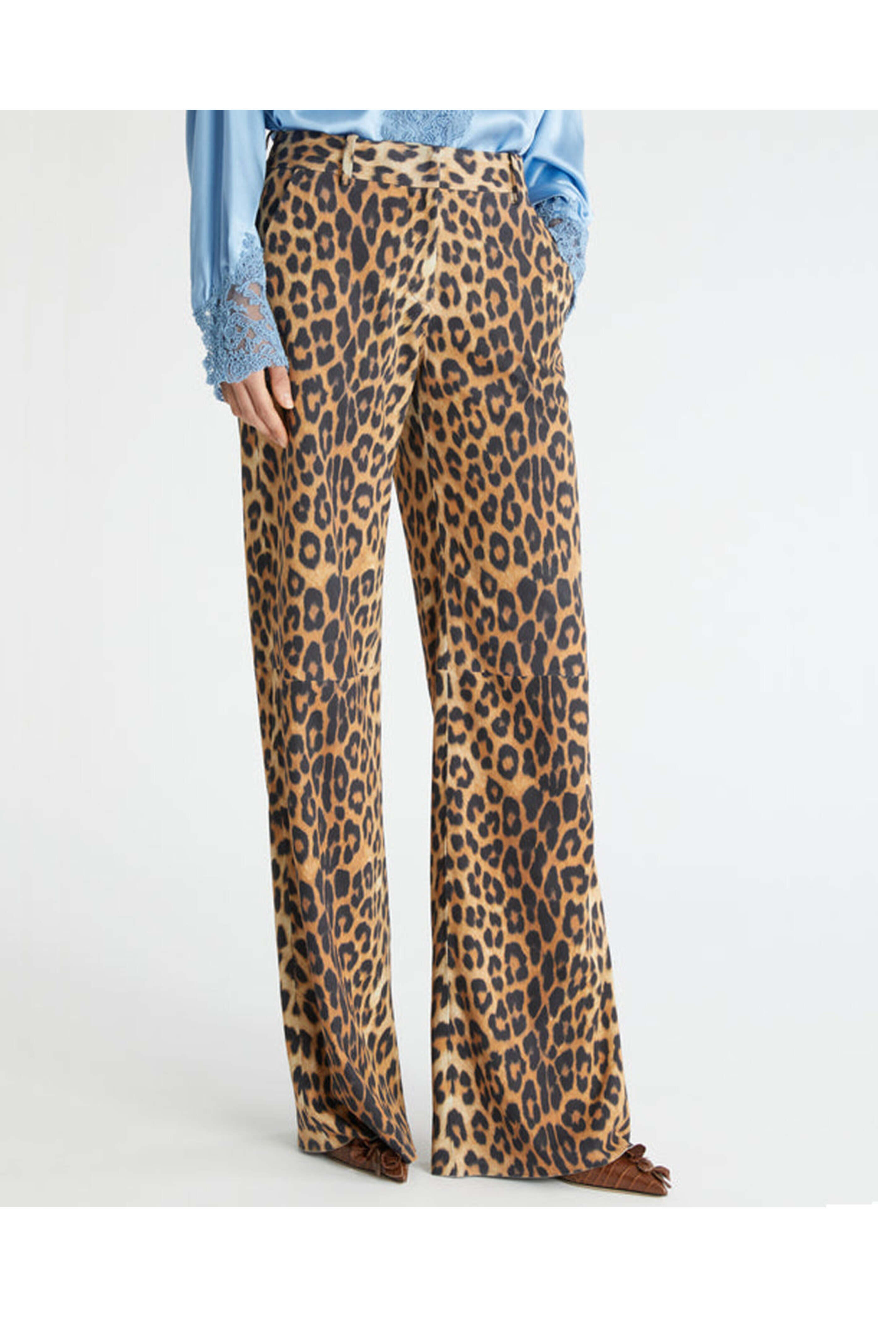 パンツ ERMANNO SCERVINO Ermanno Scervino Wide Leg Pants Ermanno Scervino Belted Palazzo Pants | White | FARFETCH JO