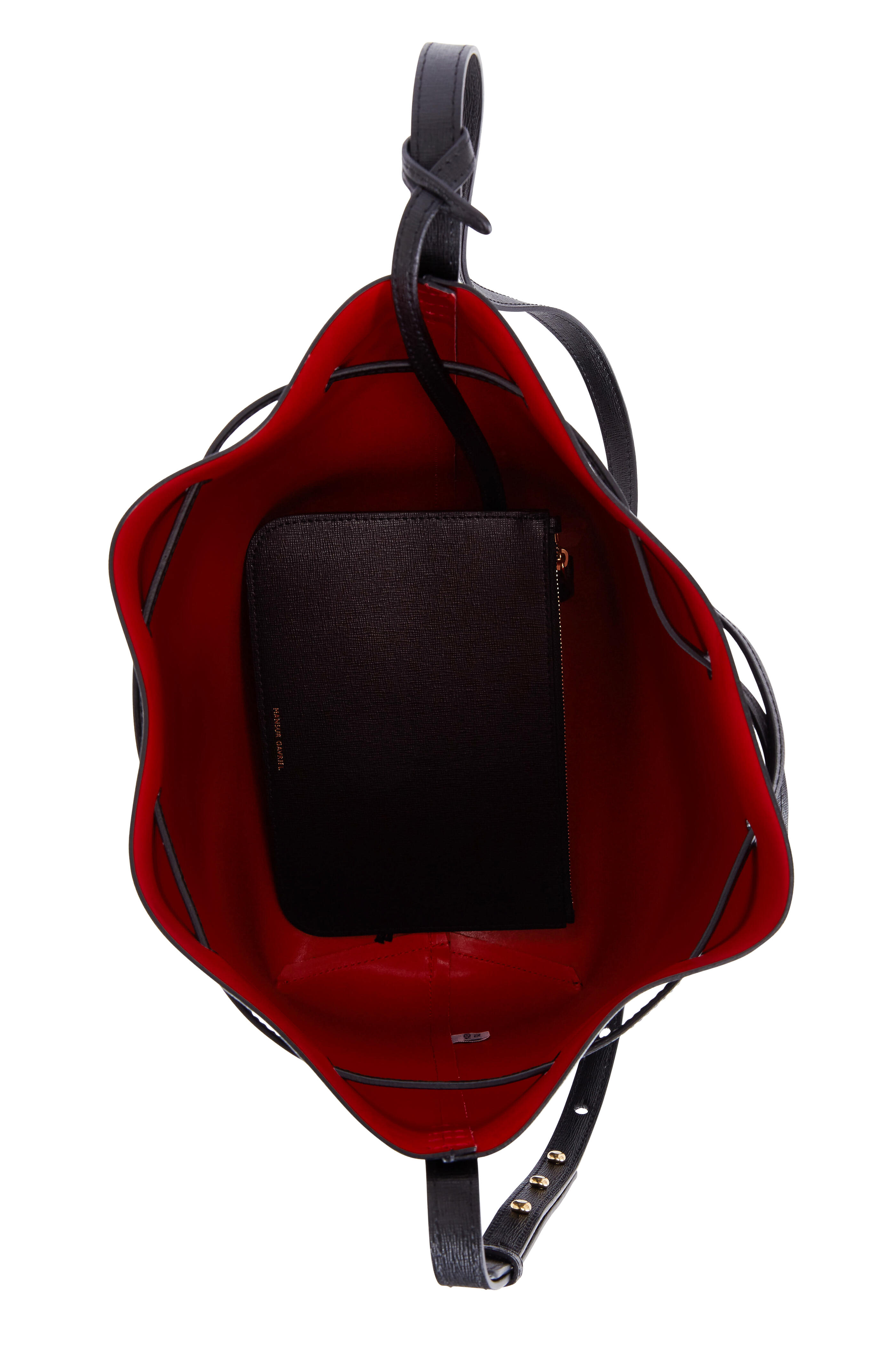 Mansur Gavriel - Black Leather Large Bucket Bag