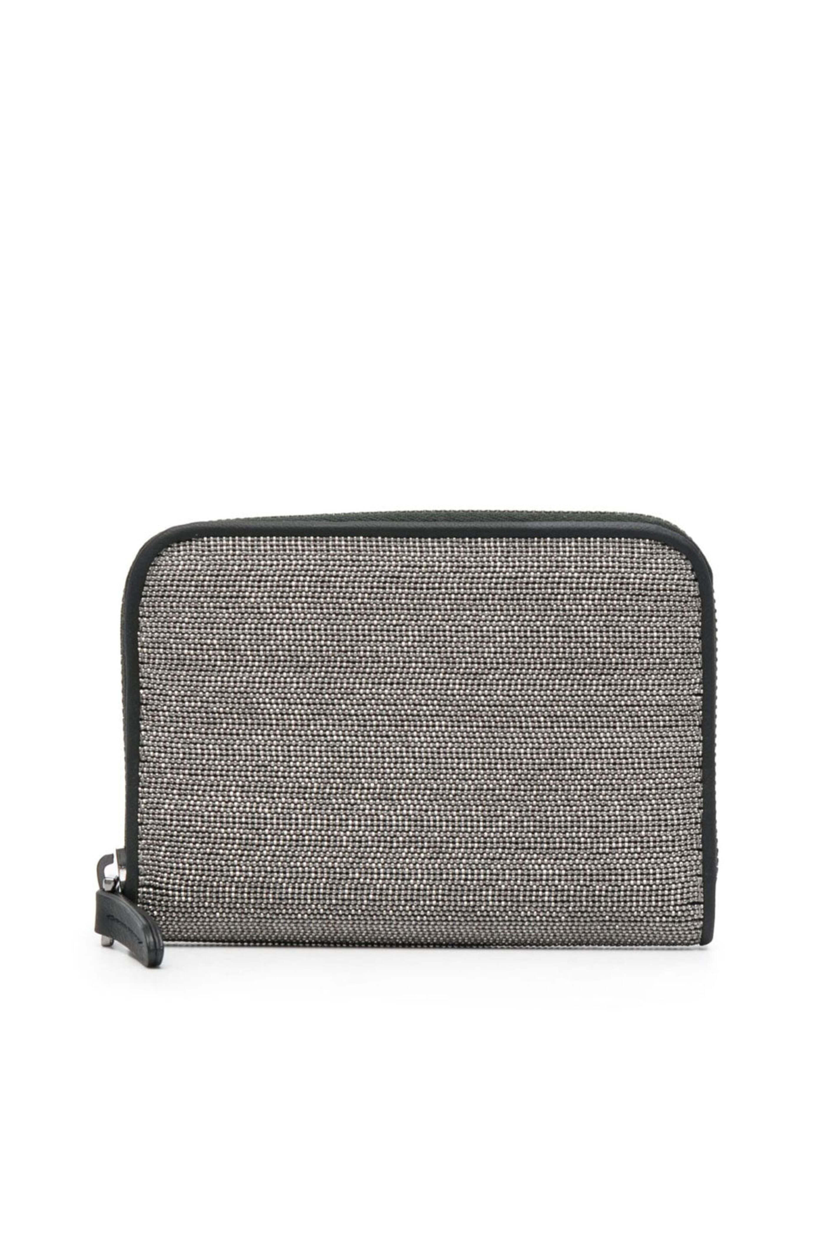Brunello Cucinelli - Monili Zip-Fastening Wallet in Ultra Black