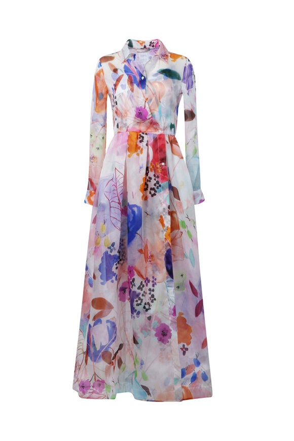 Sara Roka Fall Garden Long Sleeve Elenat Maxi Dress - view 1