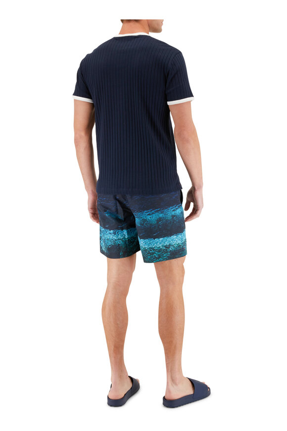 Orlebar Brown Bulldog Photographic Deep Sea Swim Trunks - view 4