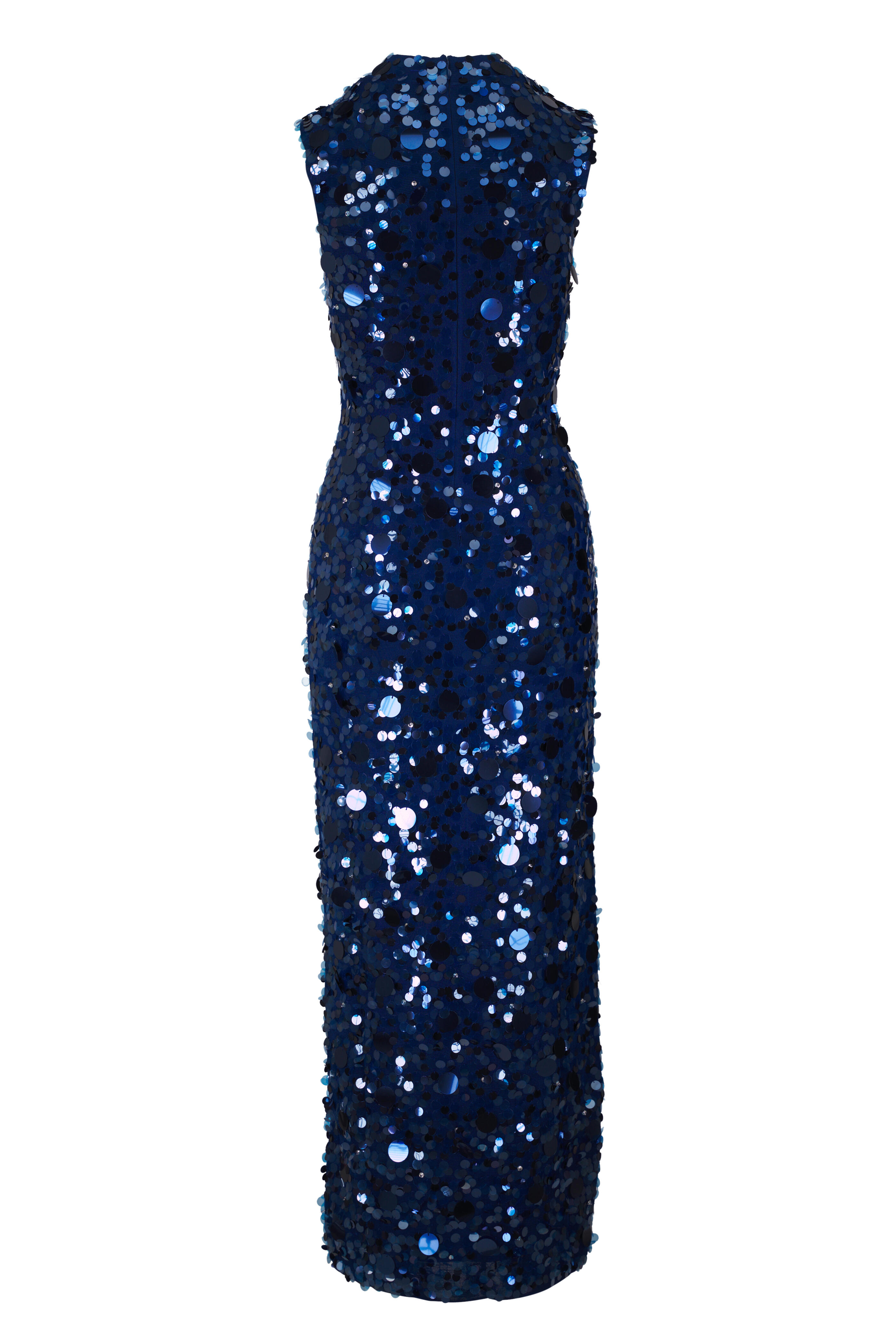 Carolina Herrera - Dark Navy Embellished Gown