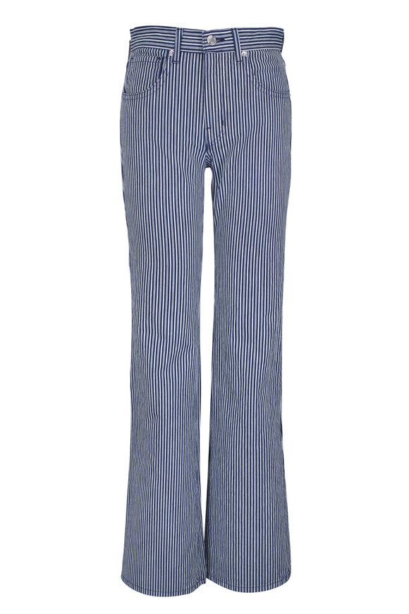 Nili Lotan Celia Railroad Stripe Jean