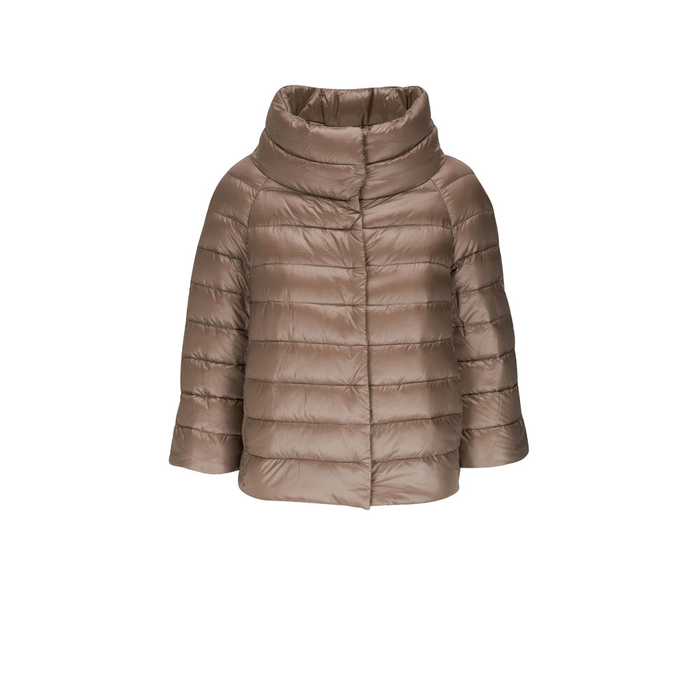 HERNO MONOGRAM DOWN JACKET Woman Chantilly