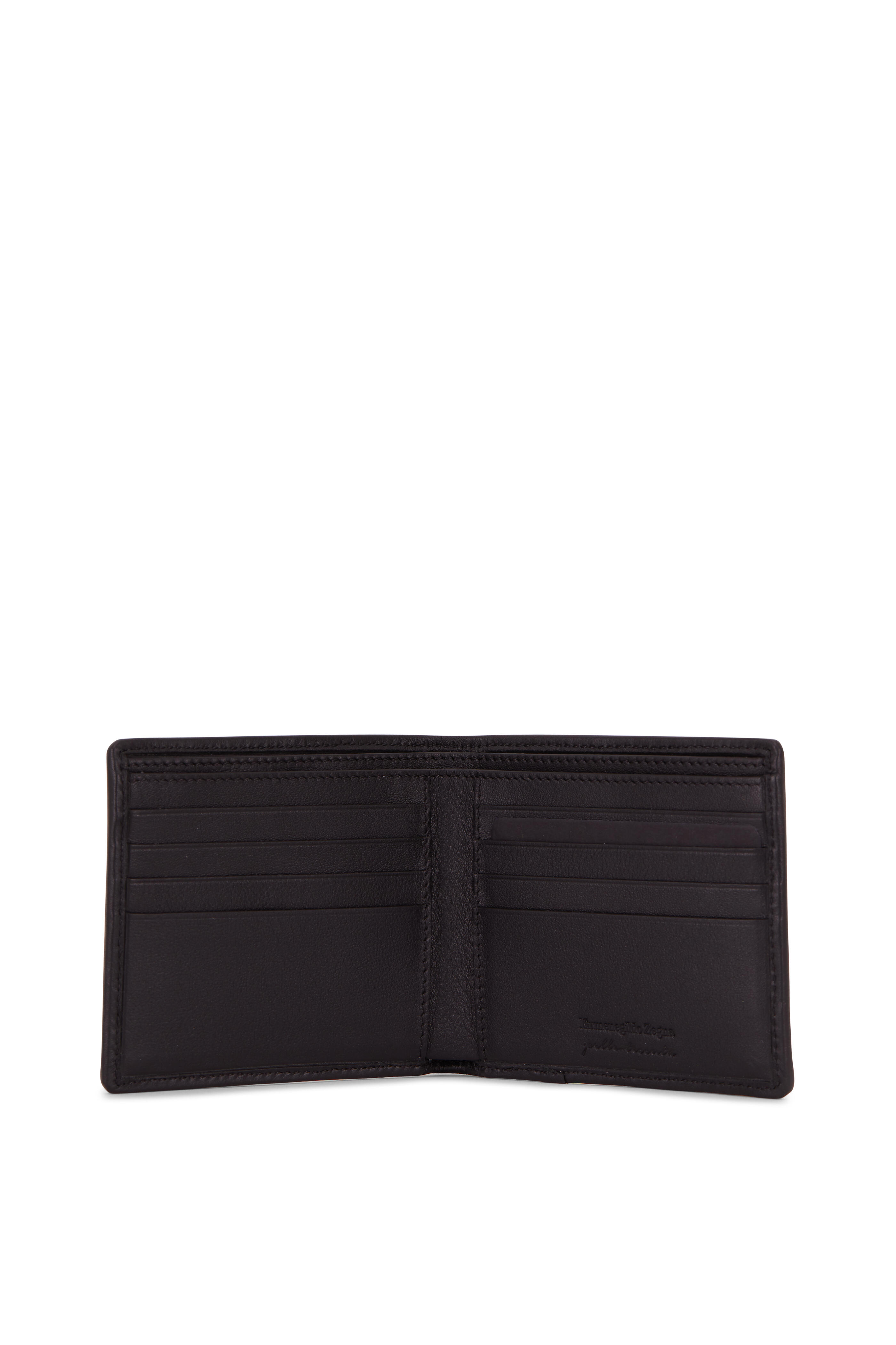 Ermenegildo zegna discount leather wallet