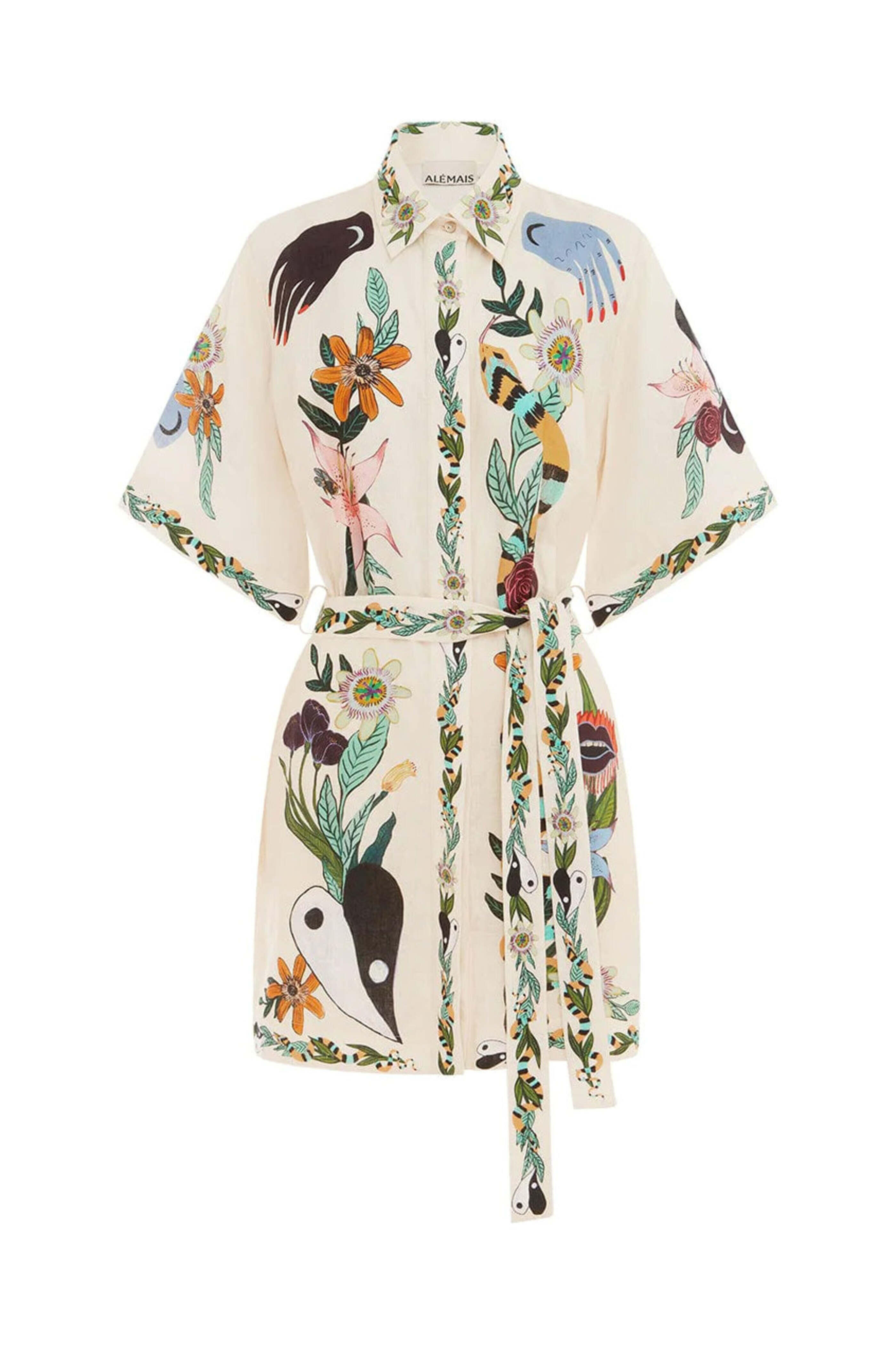 Alémais - Cream Meagan Mini Dress