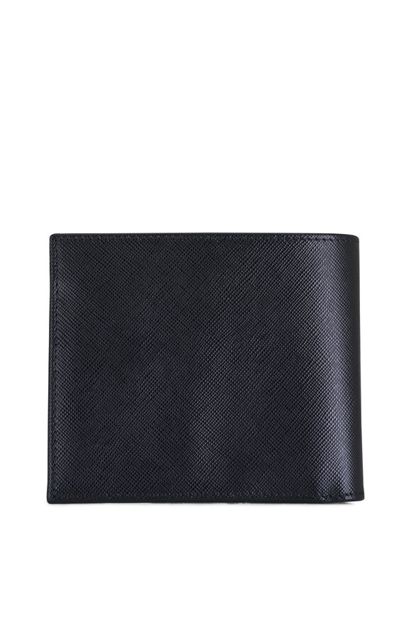 Kiton - Black Leather Wallet 