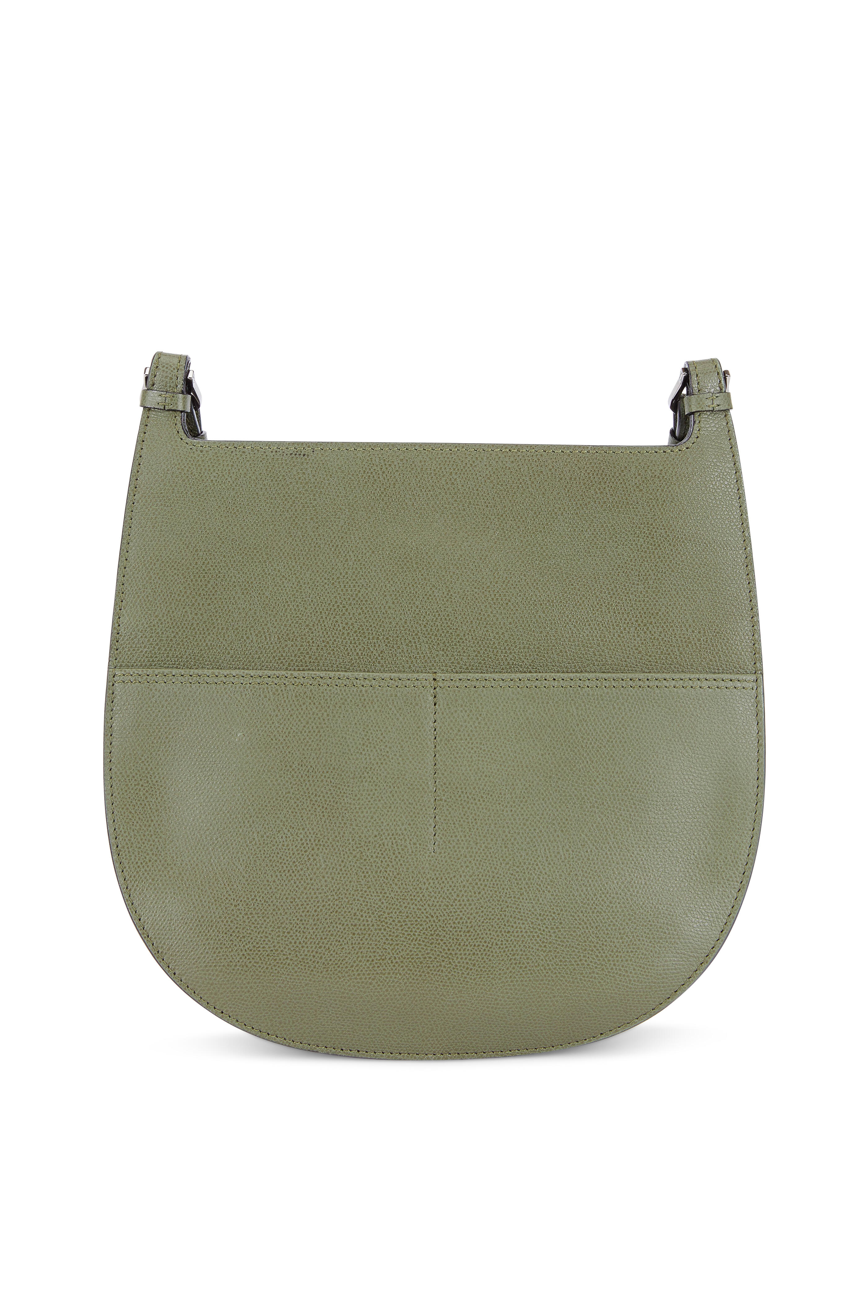 Loewe Women's Luna Avocado Leather Small Shoulder Bag | by Mitchell Stores