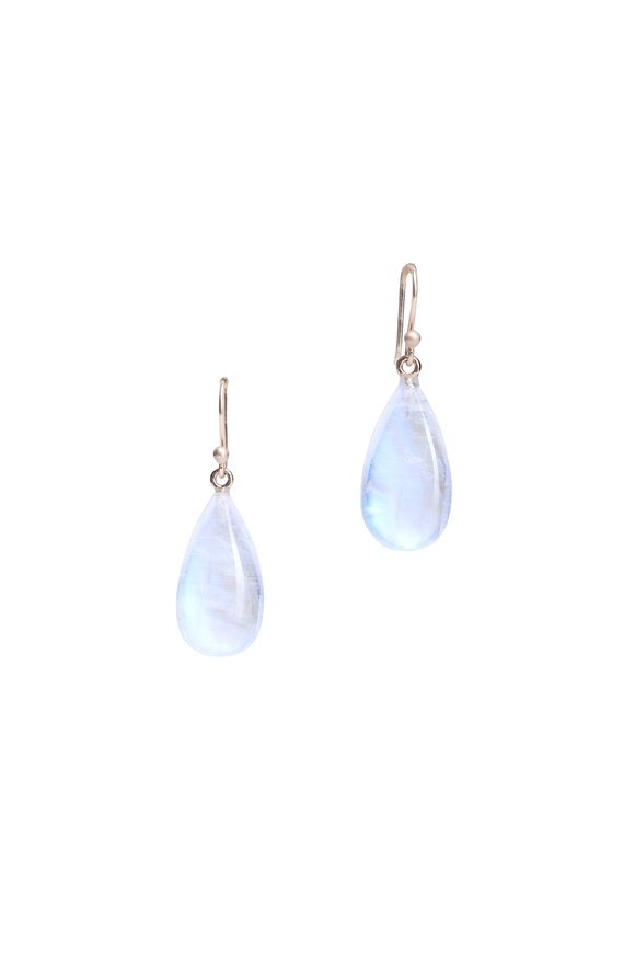 Ted Muehling Blue Moonstone Drop Earrings