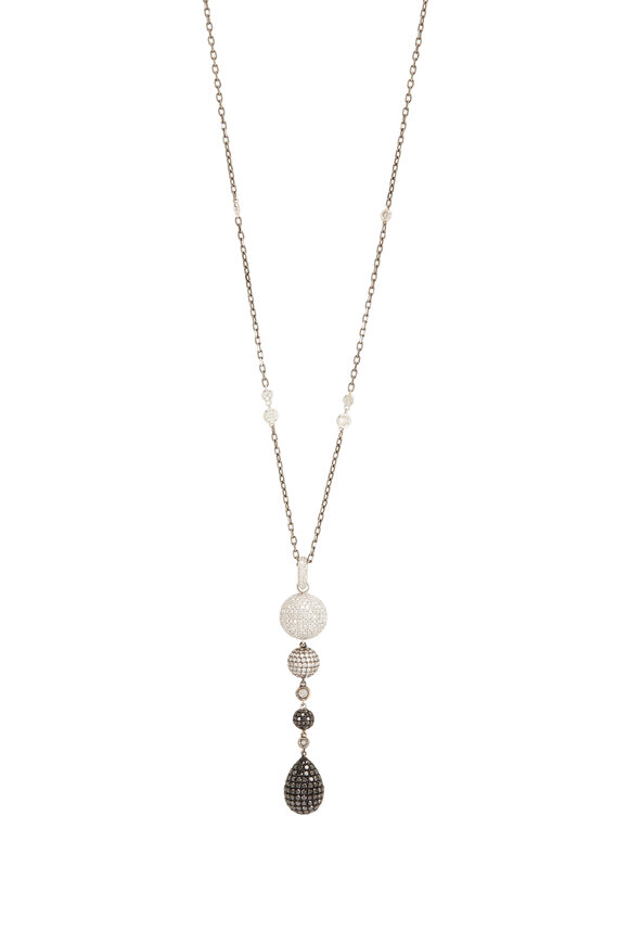 Mariani Encore Black & White Diamond Necklace