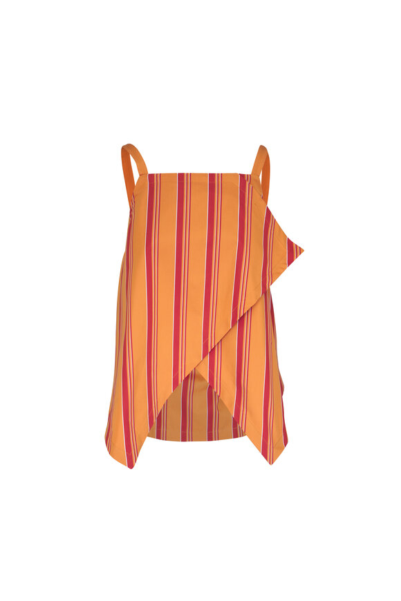 Odeeh 70s Stripe Spice Cotton Shirt