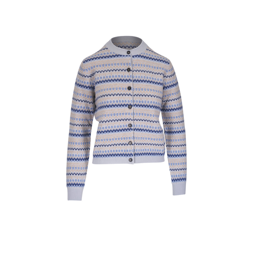 Loro Piana ダークブルー カーディガン Loro Piana ダークブルー カーディガン