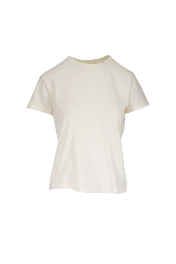 Agolde Adine Blonde Long Line Tee