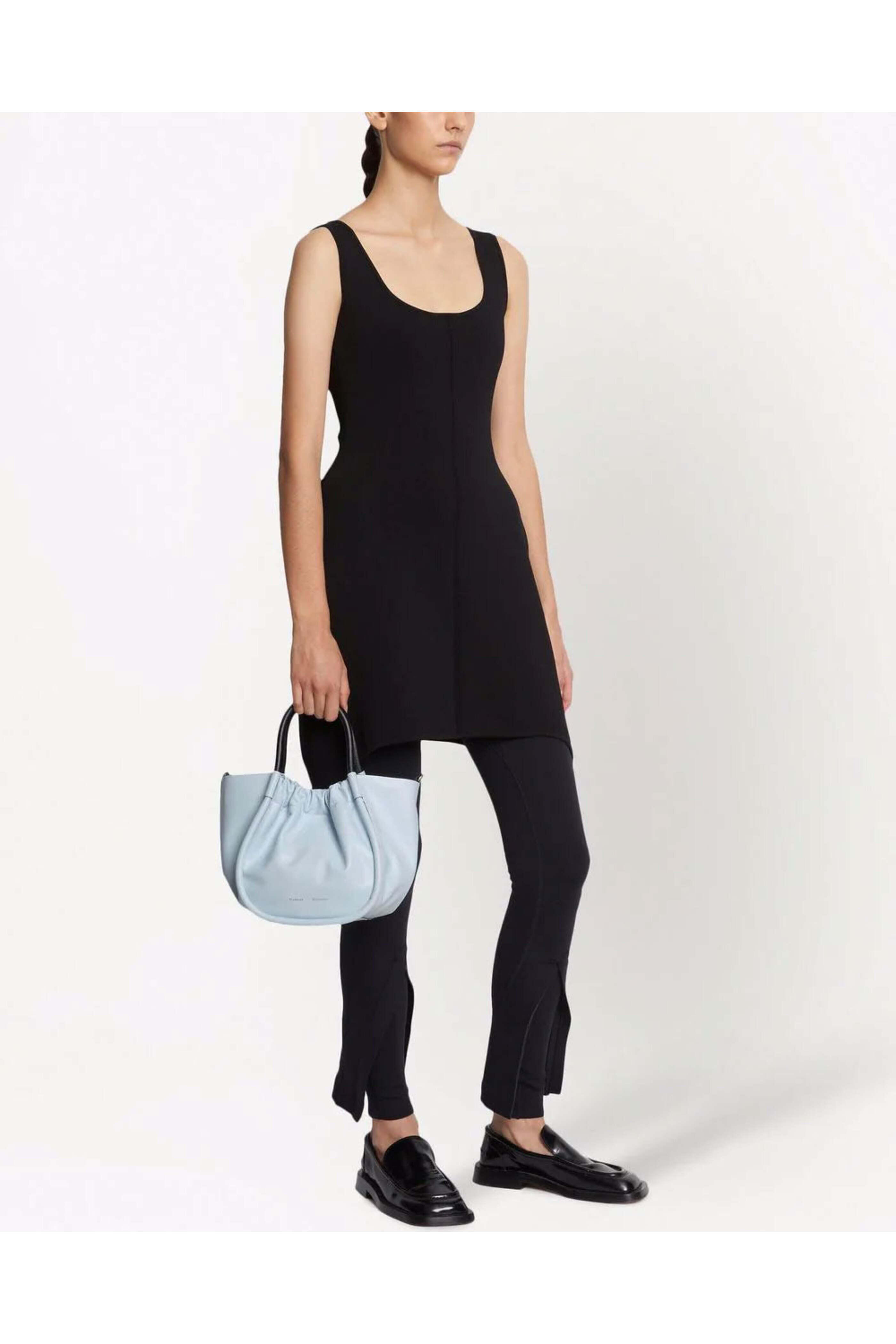 Proenza Schouler - Small Ruched Tote Bag in Pale Blue