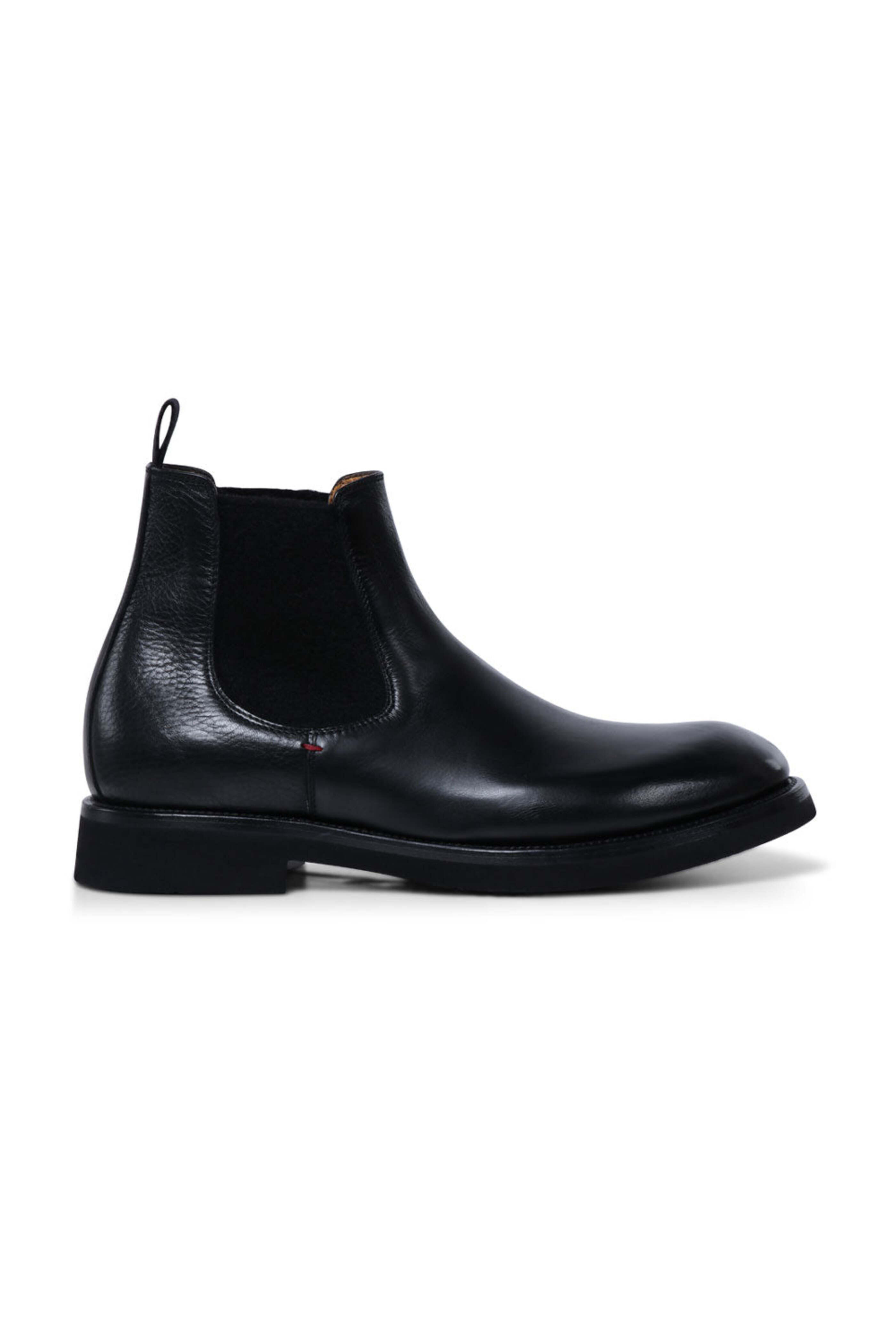 Kiton - Calfskin Chelsea Boot in Black