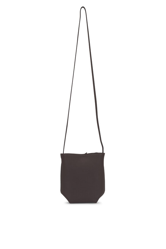 The Row N/S Park Deep Brown Leather Crossbody - view 1