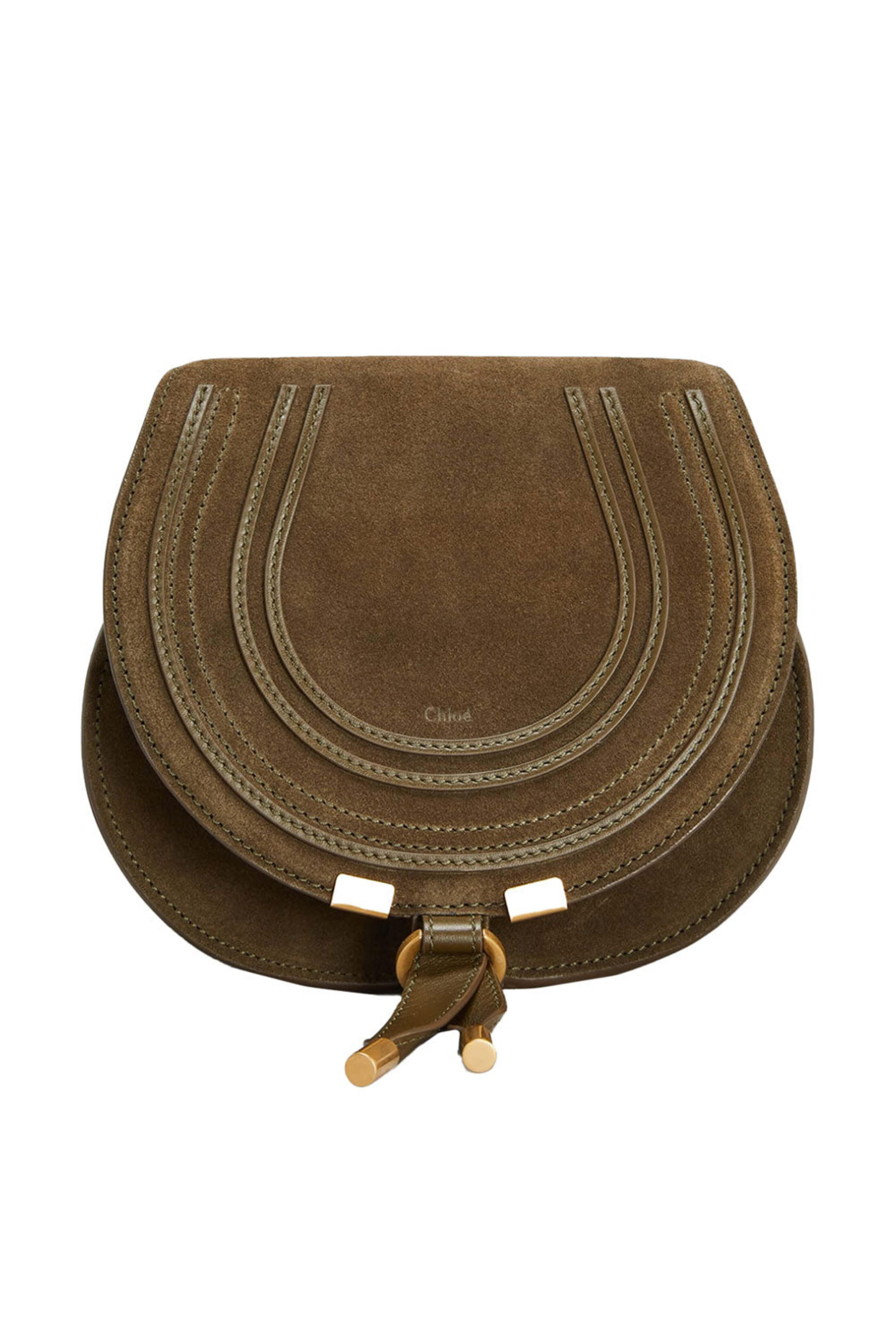Chloé - Small Marcie Crossbody in Deep Olive