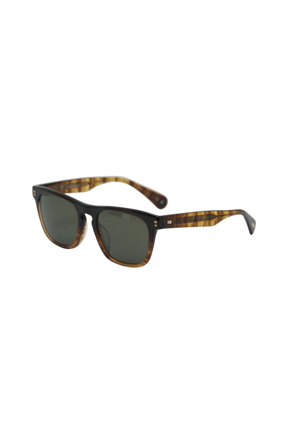 Oliver Peoples R-3 Cortado G-15 Polar Sunglasses - view 4