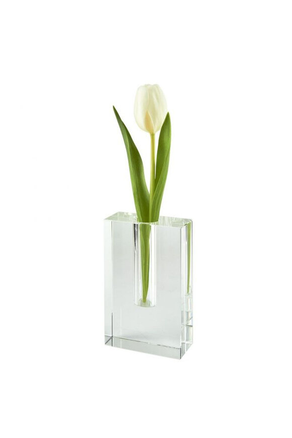 Tizo Short Crystal Rectangle Vase - view 1
