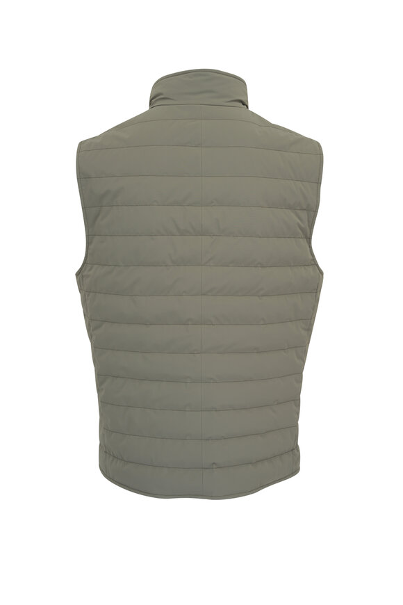 Brunello Cucinelli - Sage Puffer Vest