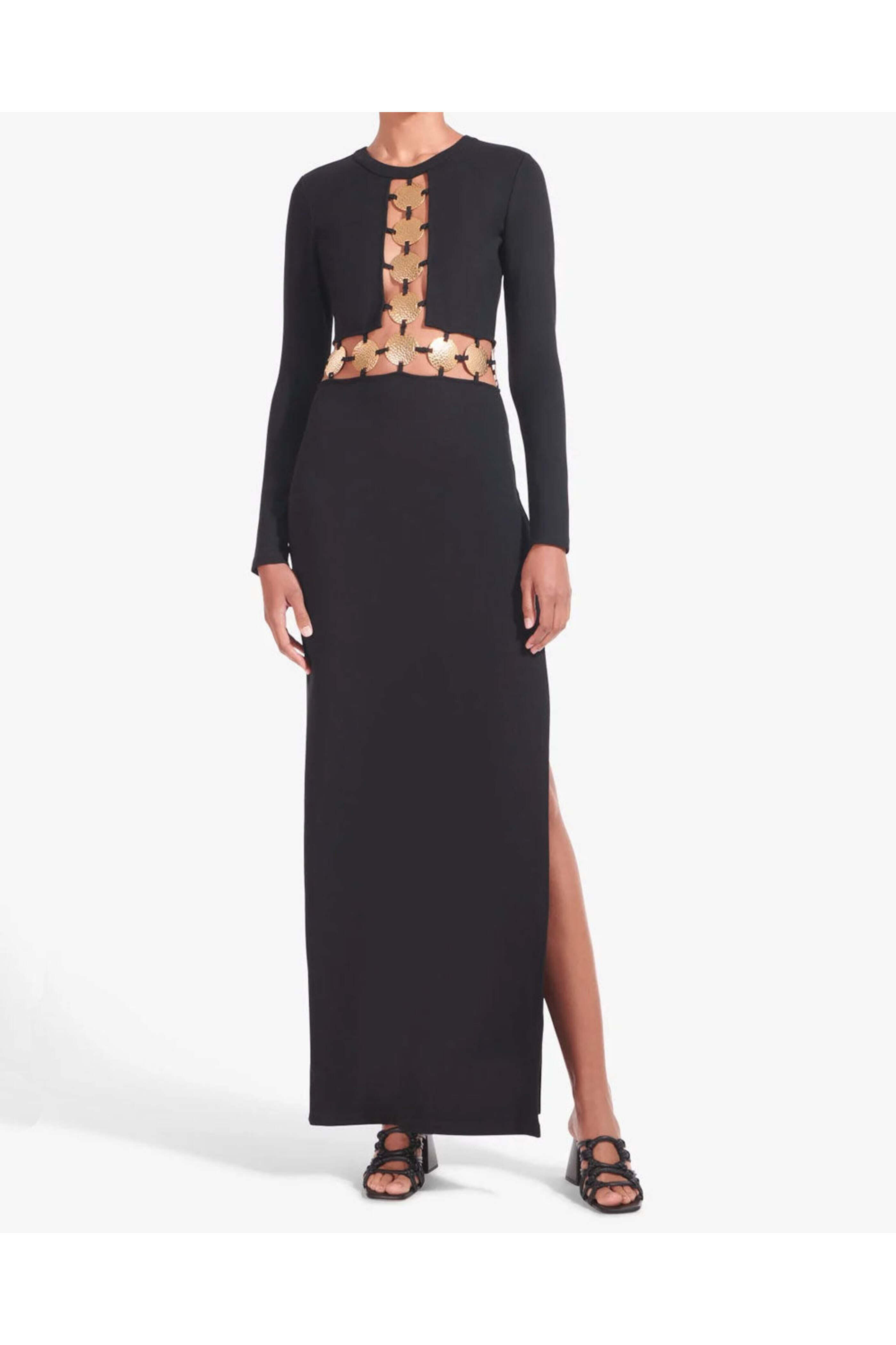 Staud - Black Delphine Dress