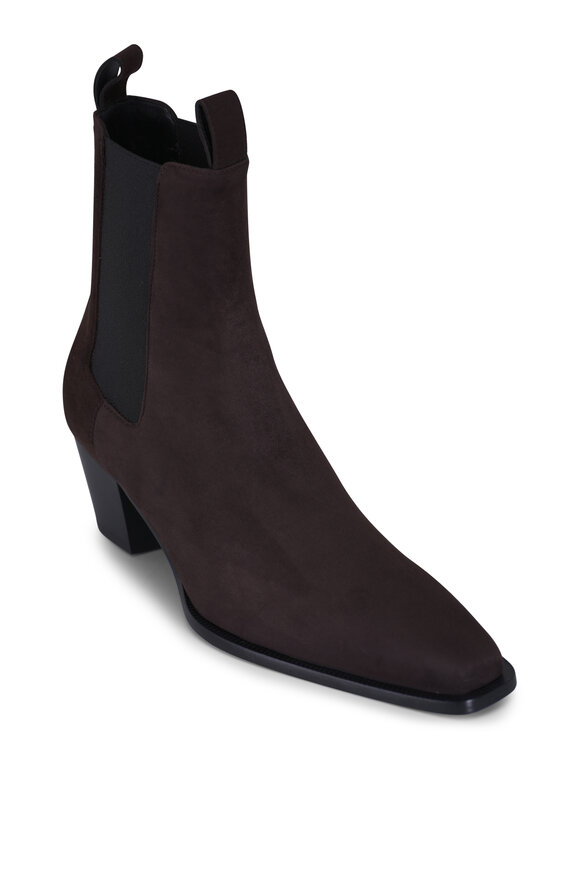 Totême City Bark Suede Boot, 50mm