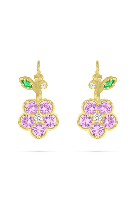 Paul Morelli 18k Yellow Gold Small Wild Child Stud Earring - view 1