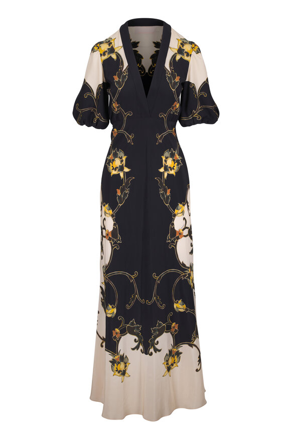 La DoubleJ Marlene Jacquard Print Dress - view 1
