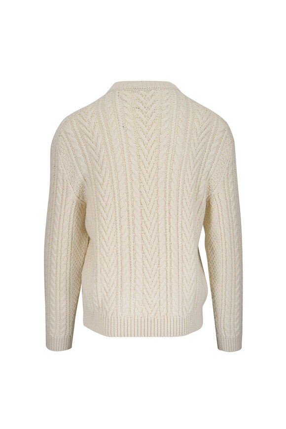 Loro Piana Schooner Nougat Crewneck Sweater - view 2