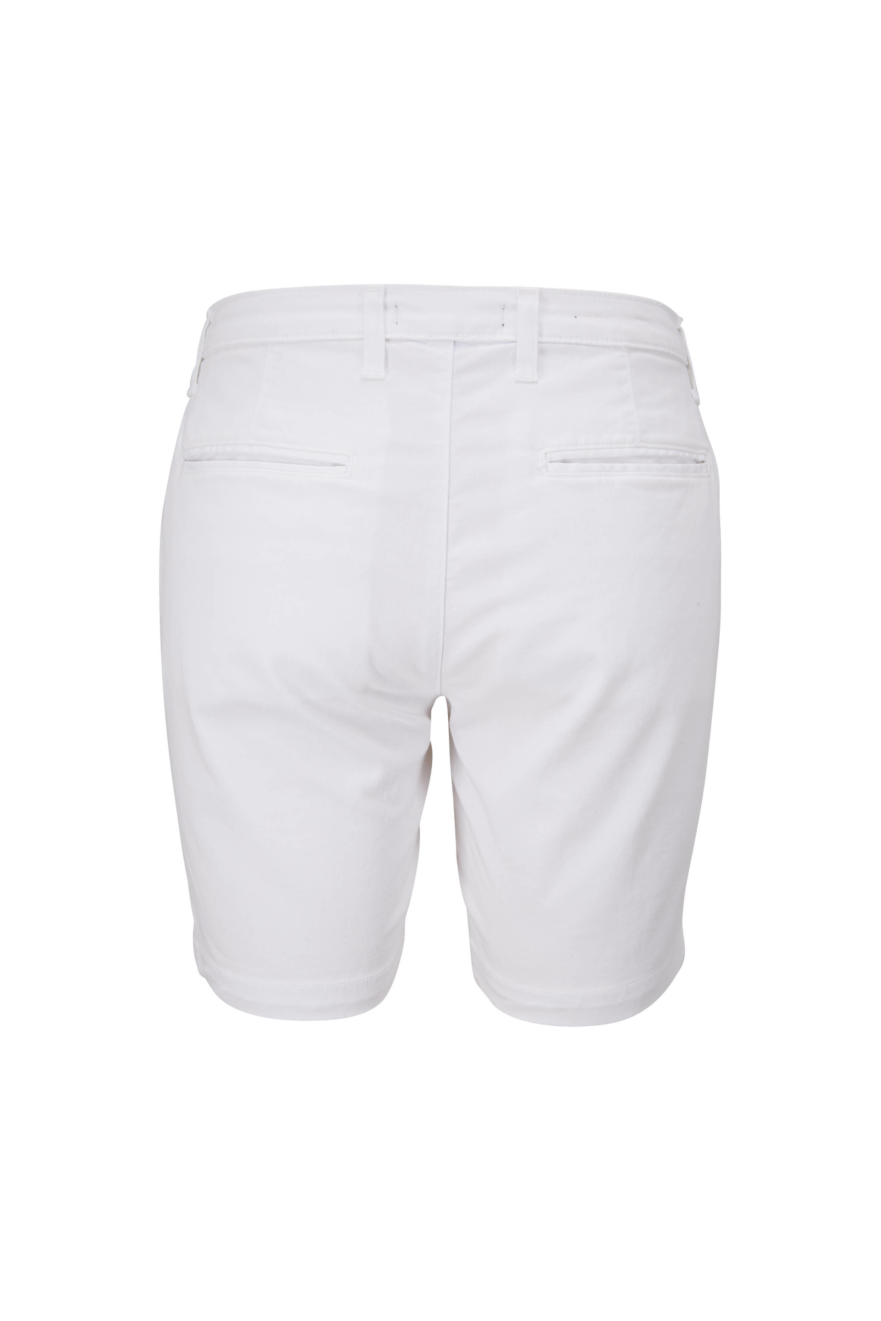 Monfrere - Cruise Blanc Stretch Cotton Shorts