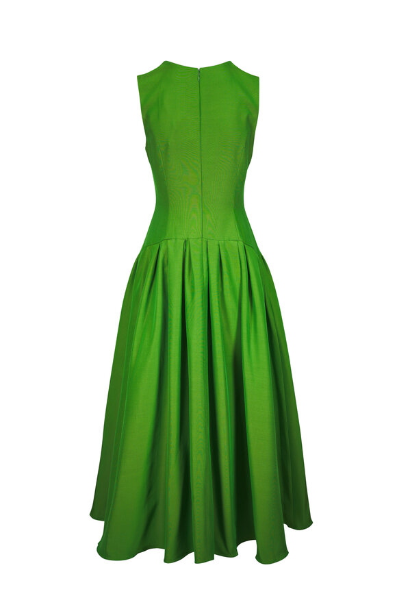 Carolina Herrera - Lawn Green Midi Dress