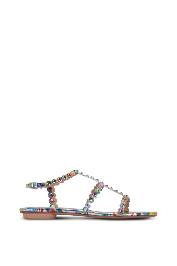 Aquazzura - Multicolor Flat Sandal