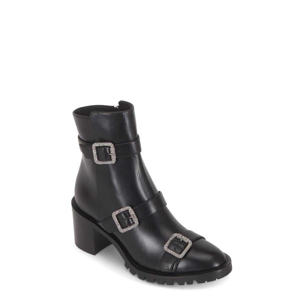Jimmy★Choo(セールで履きやすい)スタッズ付きMELVIN65Black Jimmy☆Choo(セールで履きやすい)スタッズ付きMELVIN65Black