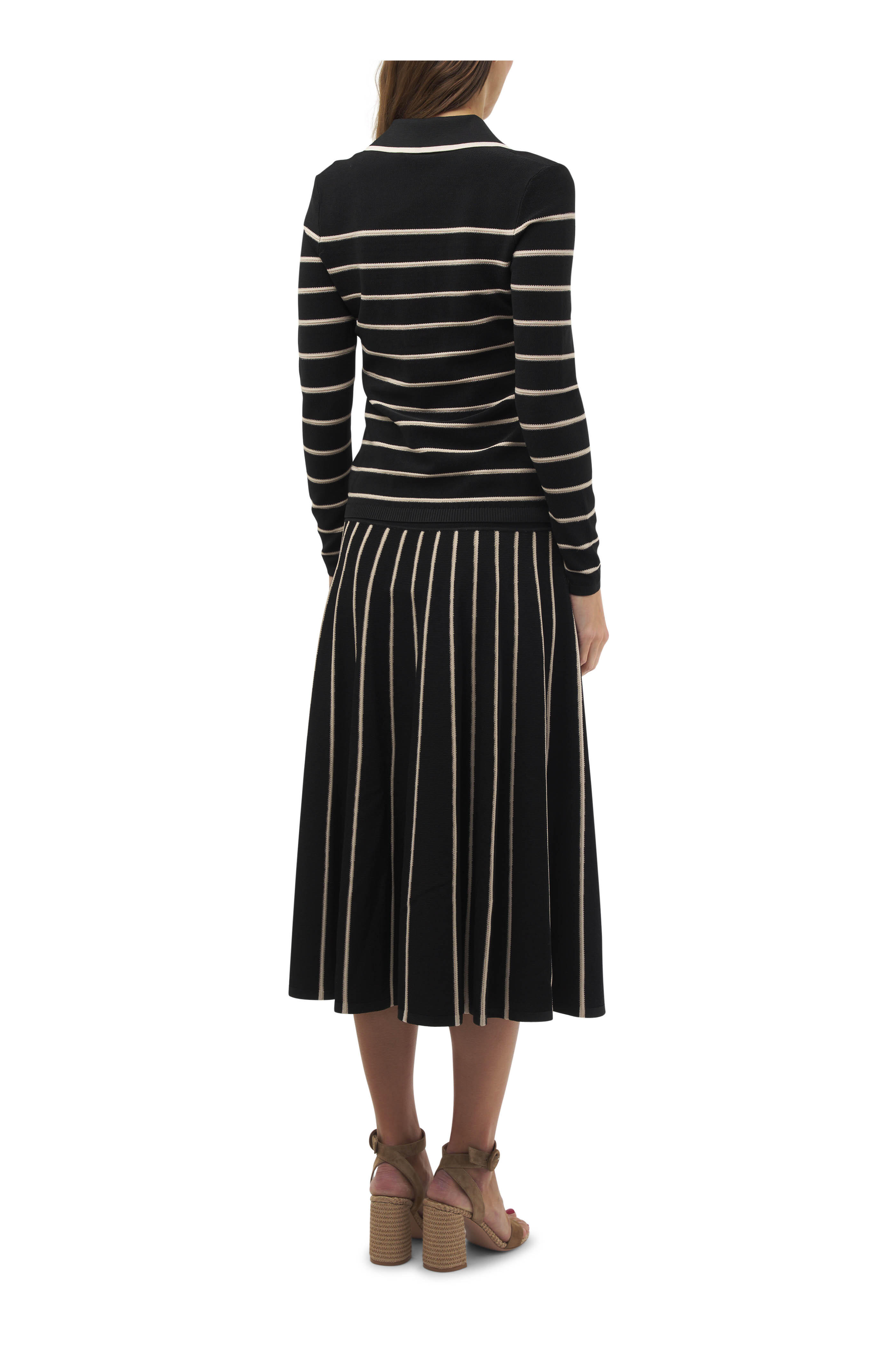 【Zimmermann】Pleated striped midi skirt Zimmermann Pleated Skirt | Shopbop