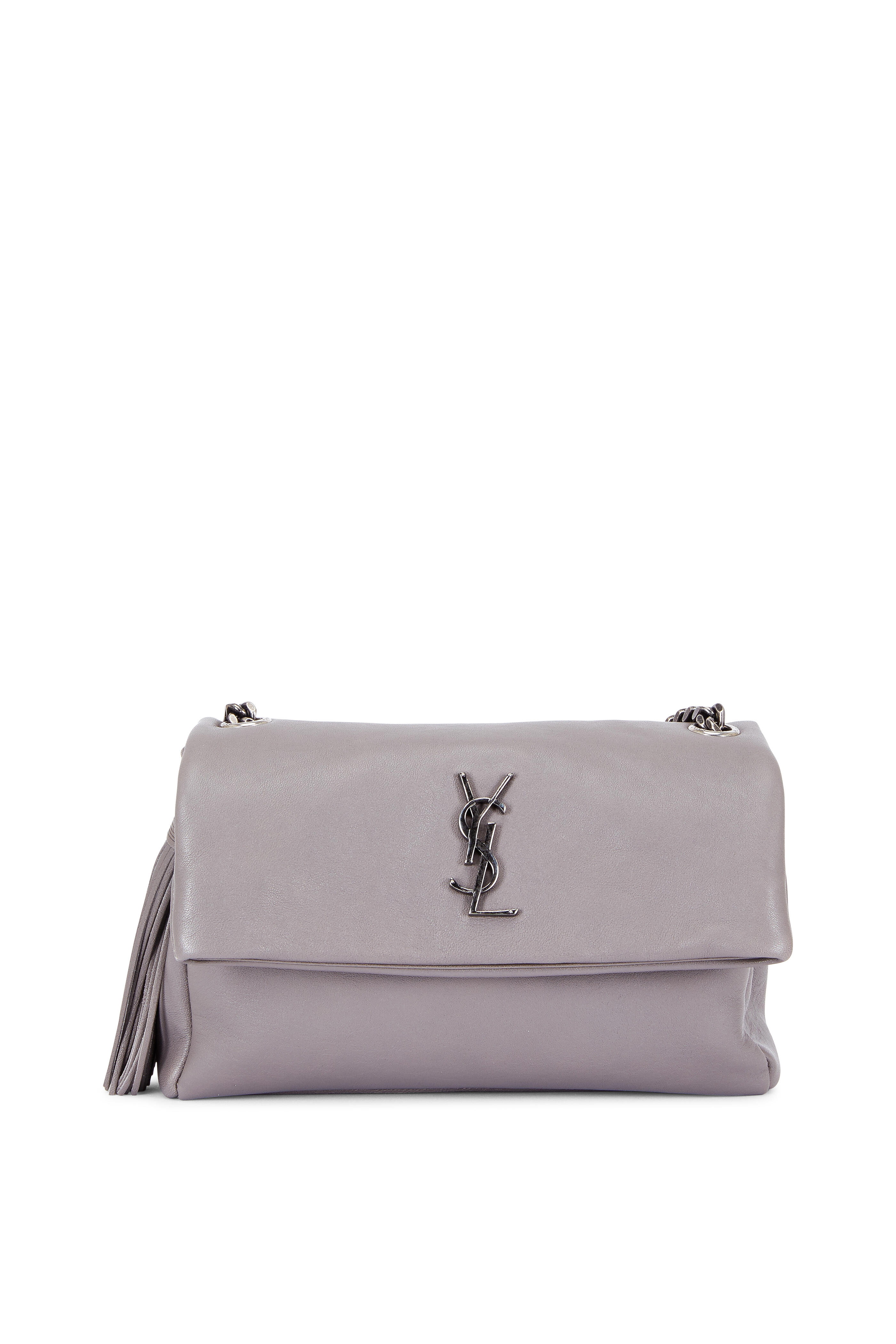 Saint Laurent - West Hollywood Fog Leather Shoulder Bag