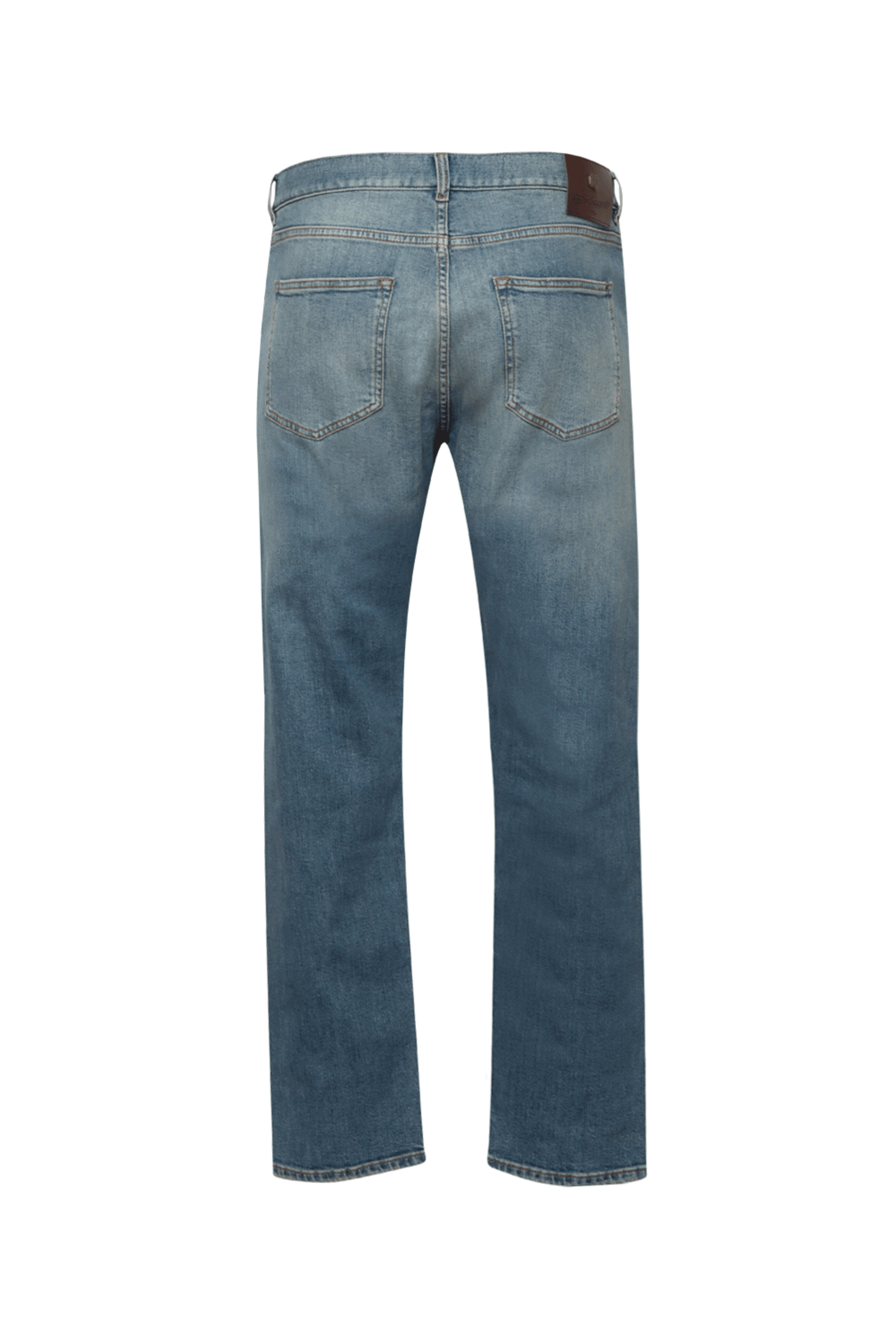 Marco Pescarolo - Mid Blue Distressed Denim Pant