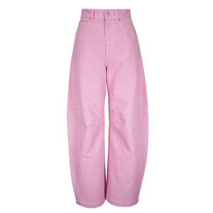 【25AW NEW】LOEWE / コットンツイル バレルパンツ / Light Pink uploading-1417565.jpg