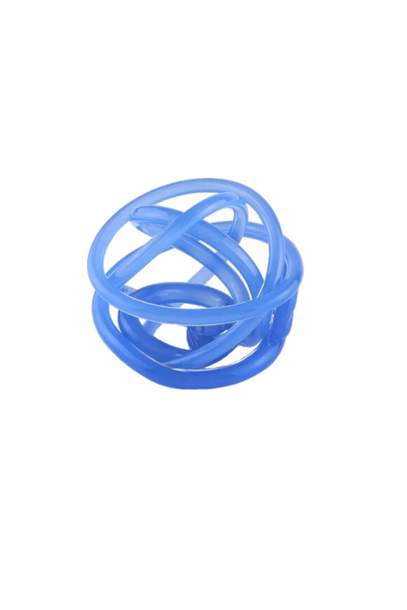 Tizo Handblown Glass Knot in Blue - view 1
