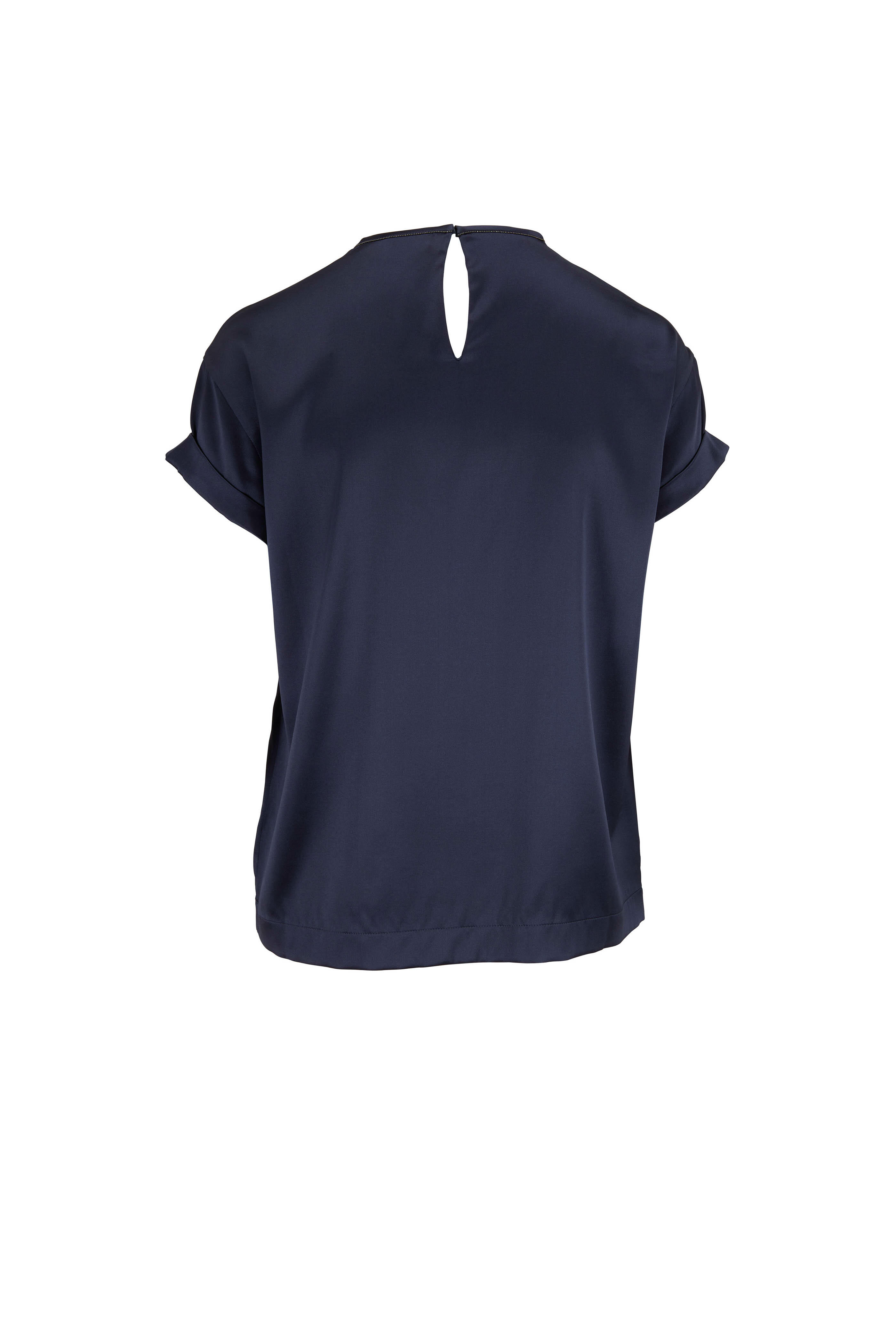 Tシャツ・カットソー BRUNELLO CUCINELLI SS25 Denim shirt (MR6834008 CEI28) Brunello Cucinelli Denim shirt Brunello Cucinelli