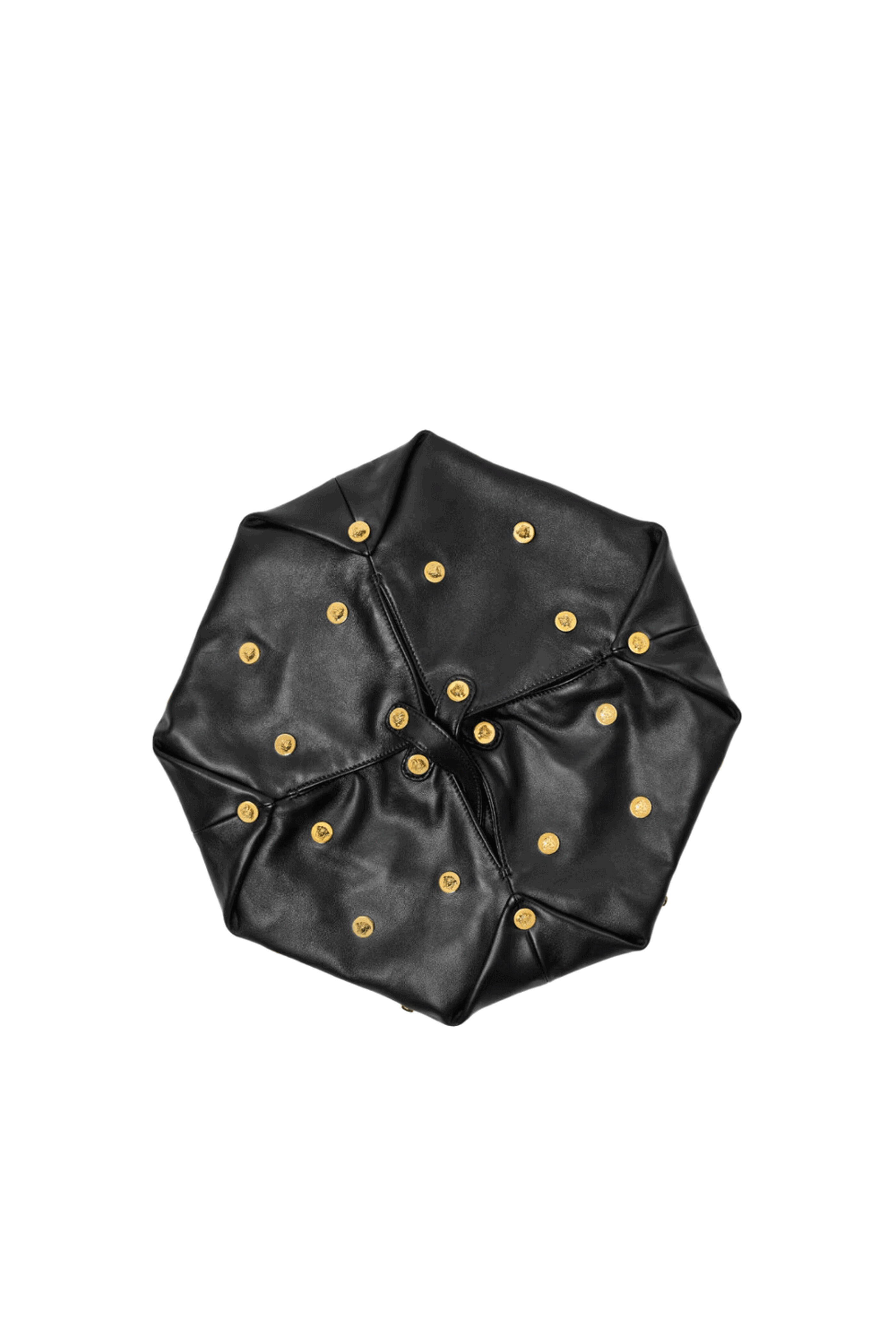 Versace - Protea Shoulder Bag in Black and Gold