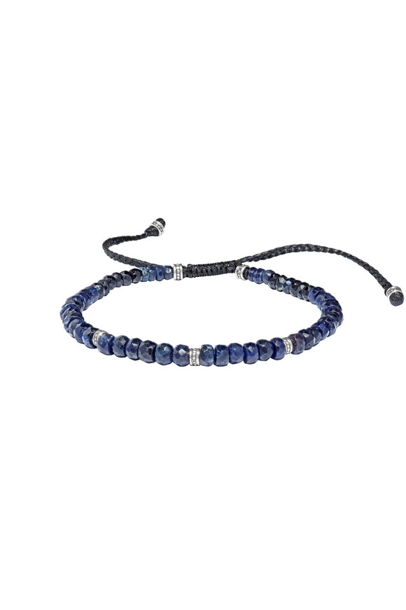 Jan Leslie Faceted Sapphire Bead Bracelet