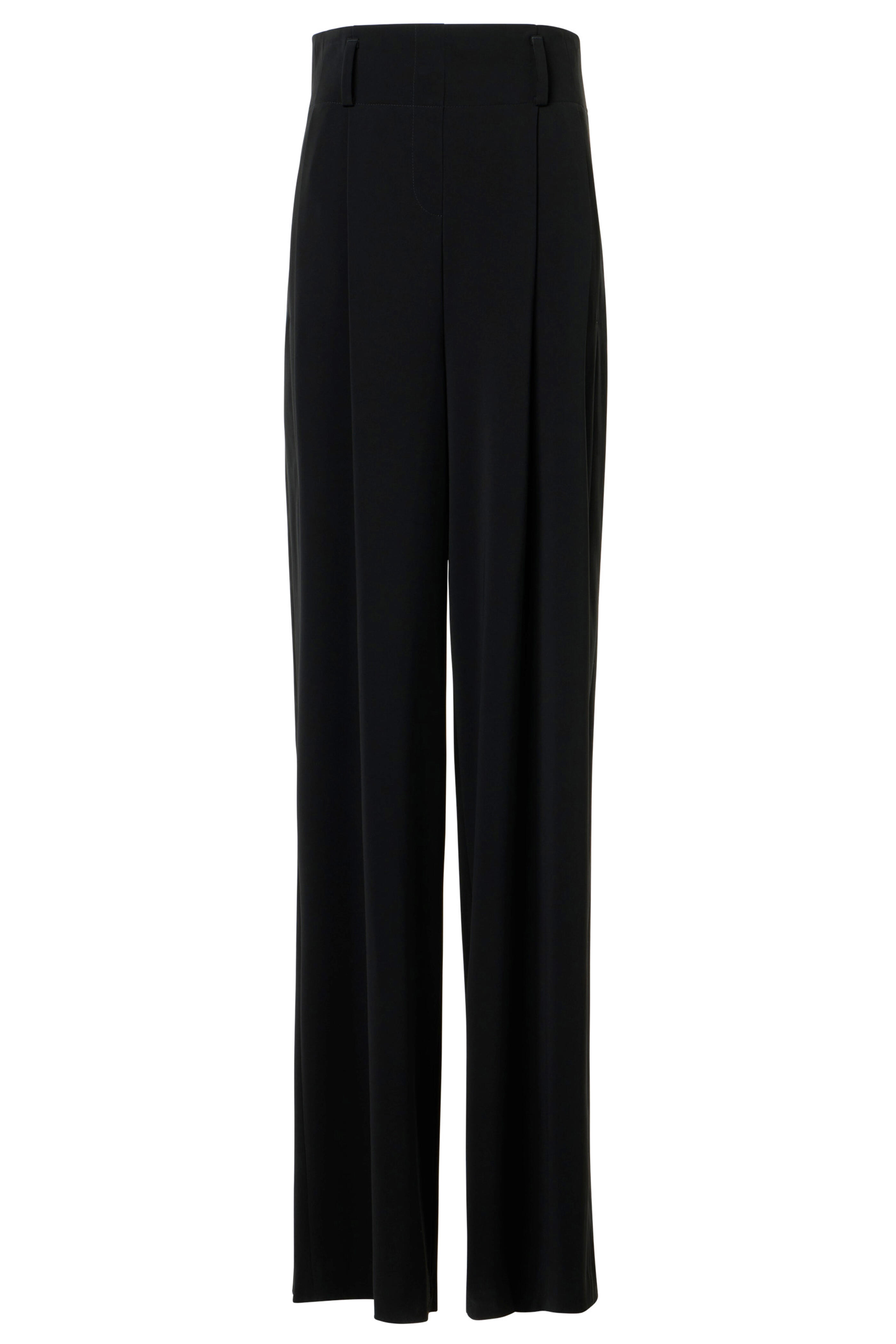 Akris Punto - Black Florina High-Waist Lasercut Pants - view 1