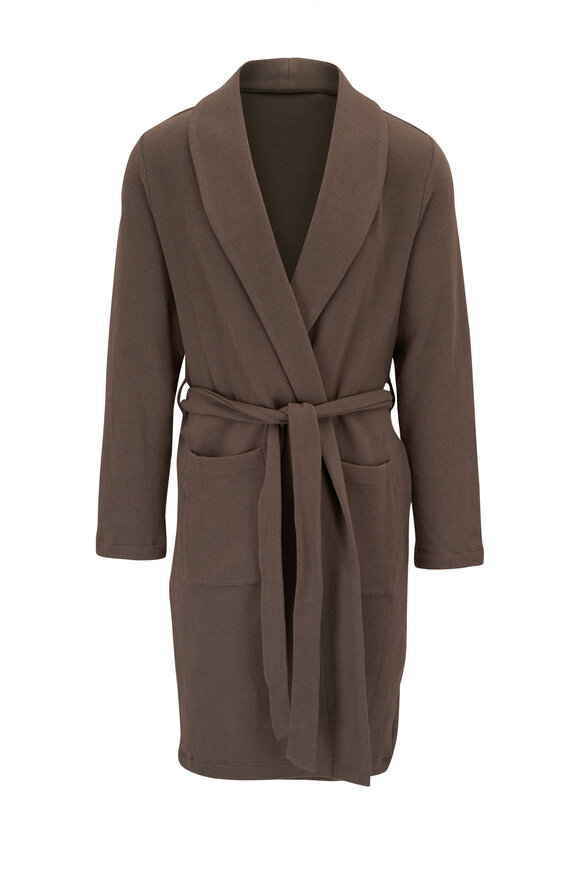 Hanro - Mocha Cotton Blend Robe